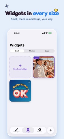 Wallpaper & Widget Maker Linen iPhone screenshot