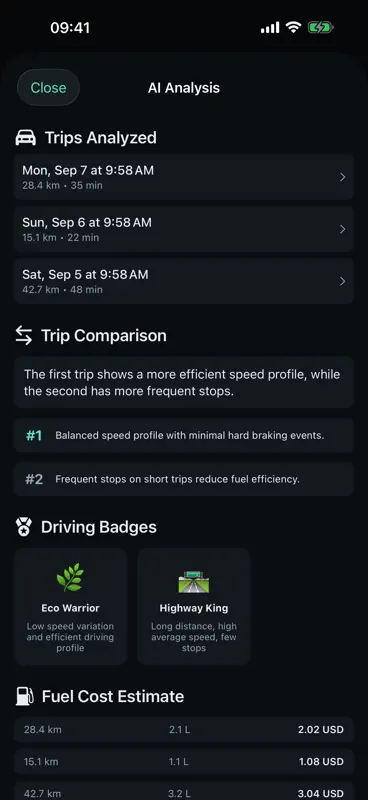 GPS Speedometer: DriveGPSProof screenshot 5 of 8