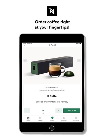 Nespresso Philippines iPad screenshot 5