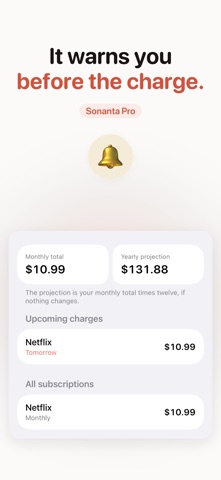 Sonanta: Voice expenses iPhone screenshot
