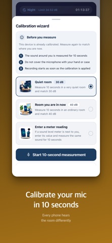 Noise Meter - dB, Noise, Log Screenshot 8 of 10