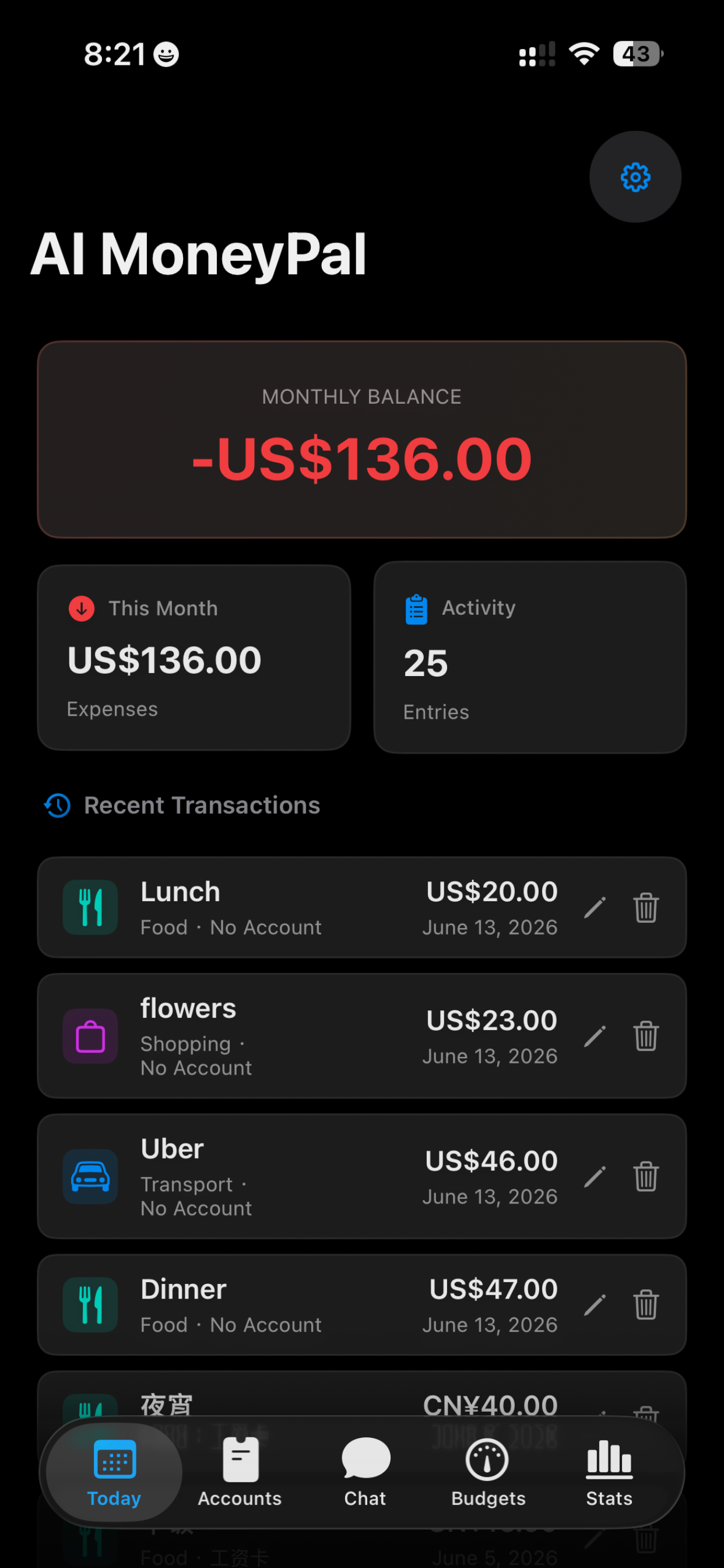 AI MoneyPal screenshot 4