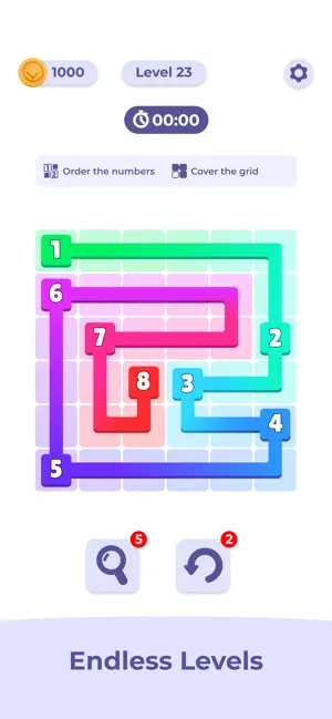 Number Path: Brain Logic Game screenshot 4