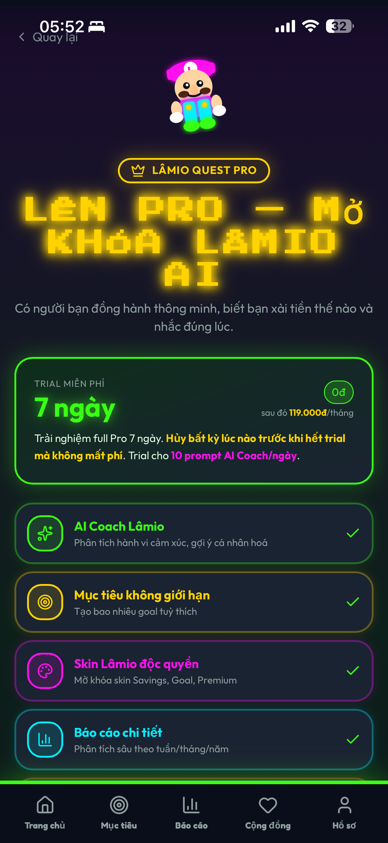 Lâmio Quest: Quản lý tiền screenshot 8