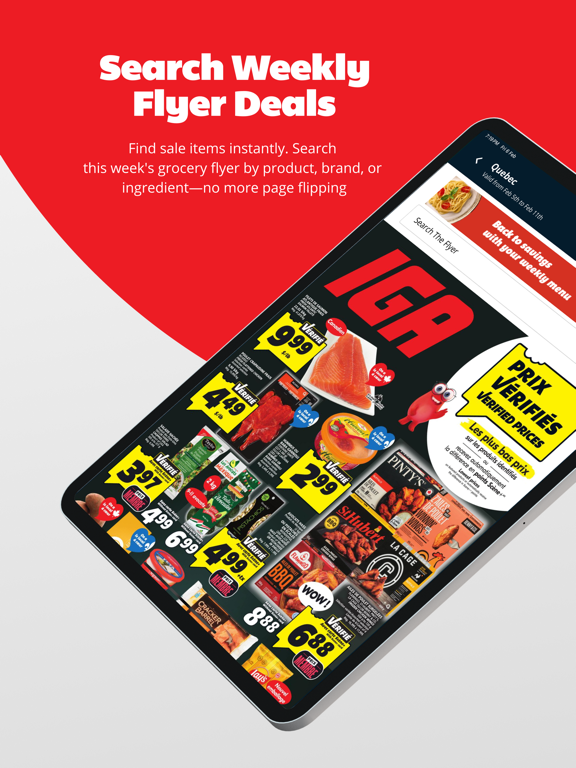 IGA: Grocery & rewards iPad screenshot 5