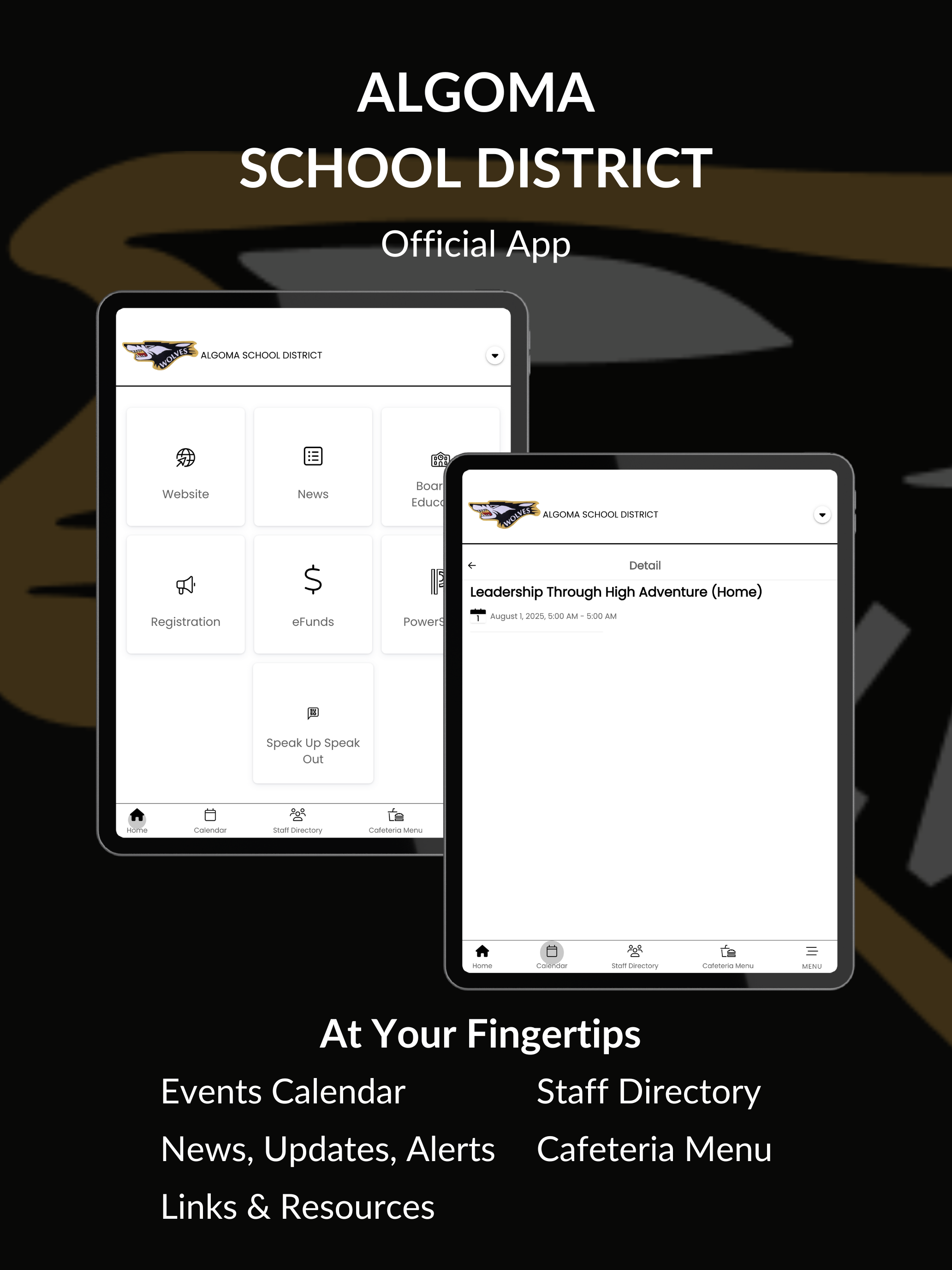 Algoma School District screenshot 4