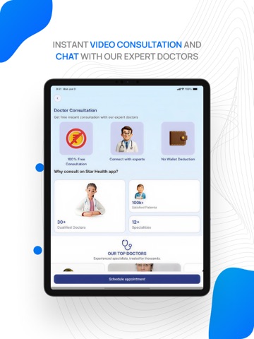 Star Health iPad screenshot
