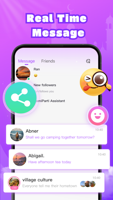 HamiParty - Group Voice Chat Screenshot