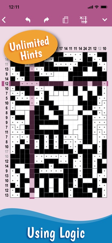 Cross-a-Pix: Nonogram Crosses screenshot 2