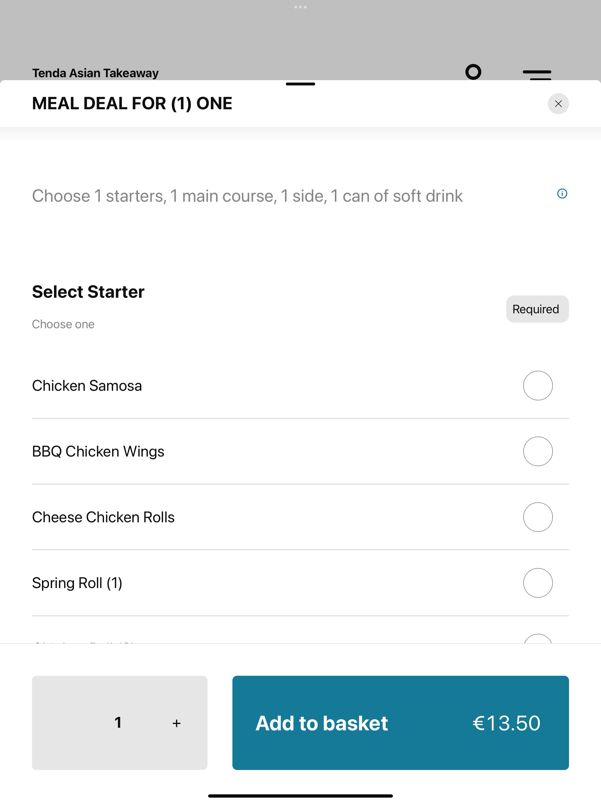 Tenda Asian Takeaway Drogheda screenshot 8