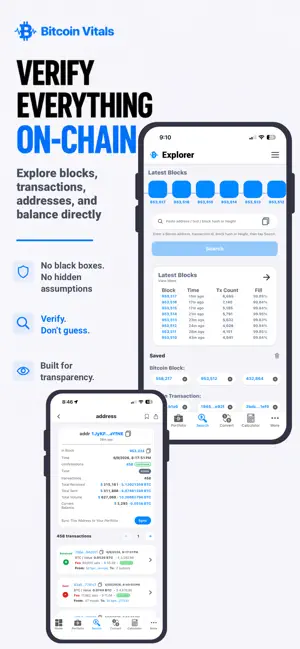 Bitcoin Vitals screenshot 4