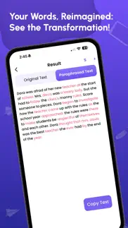 rewording tool - paraphrase iphone screenshot 4