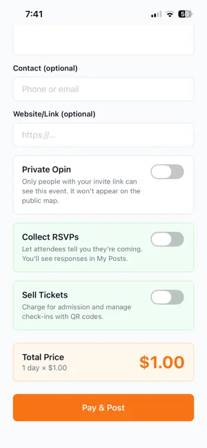 OPIN (Open+Invitation) screenshot 4