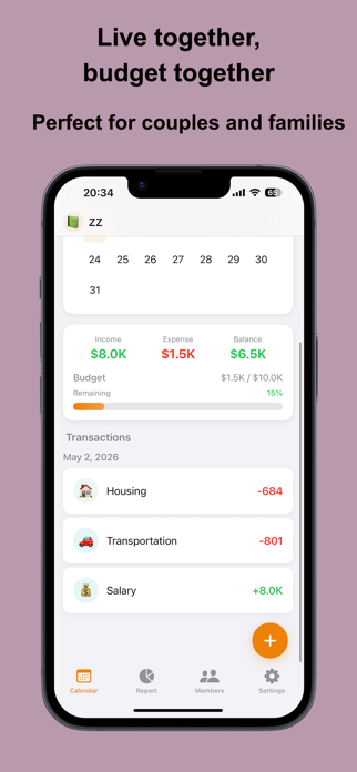 CoBudget - Split & Budget Screenshot 1 of 5
