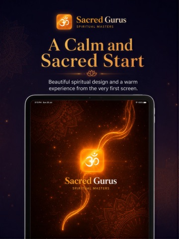 Sacred Gurus iPad screenshot