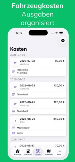 Screenshot von Fuelio: Tanken App,Spritpreise auf dem iPhone 5