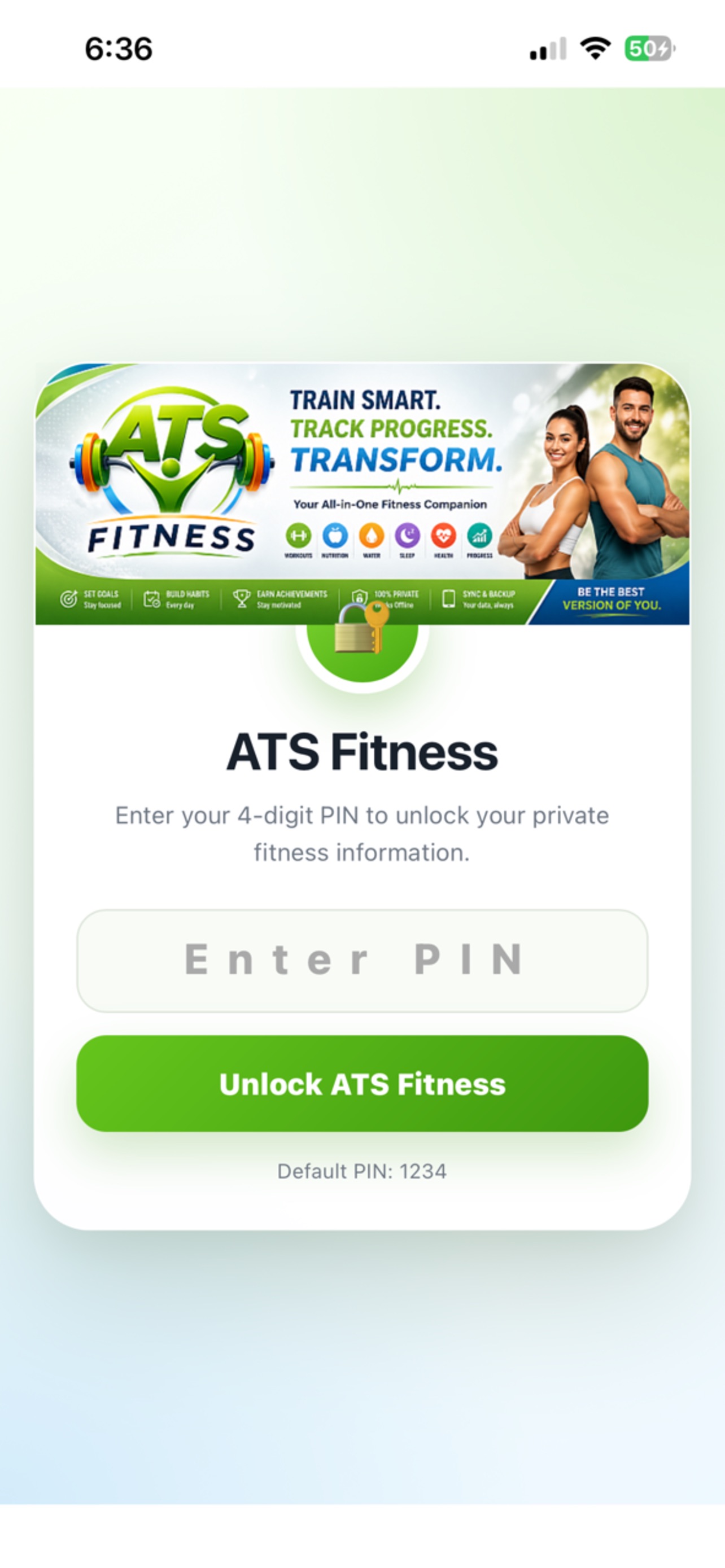 Screenshot 1 of ATS Fitness