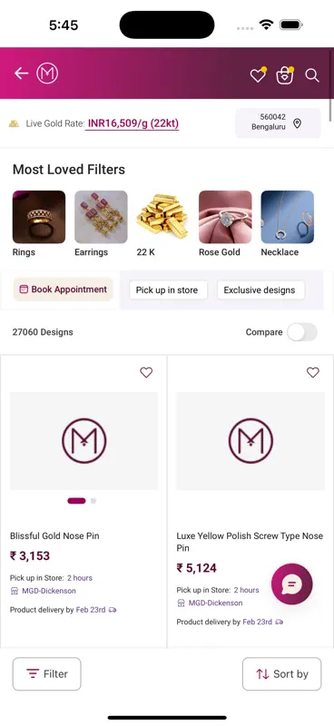 Malabar Gold & Diamonds screenshot 3 of 4