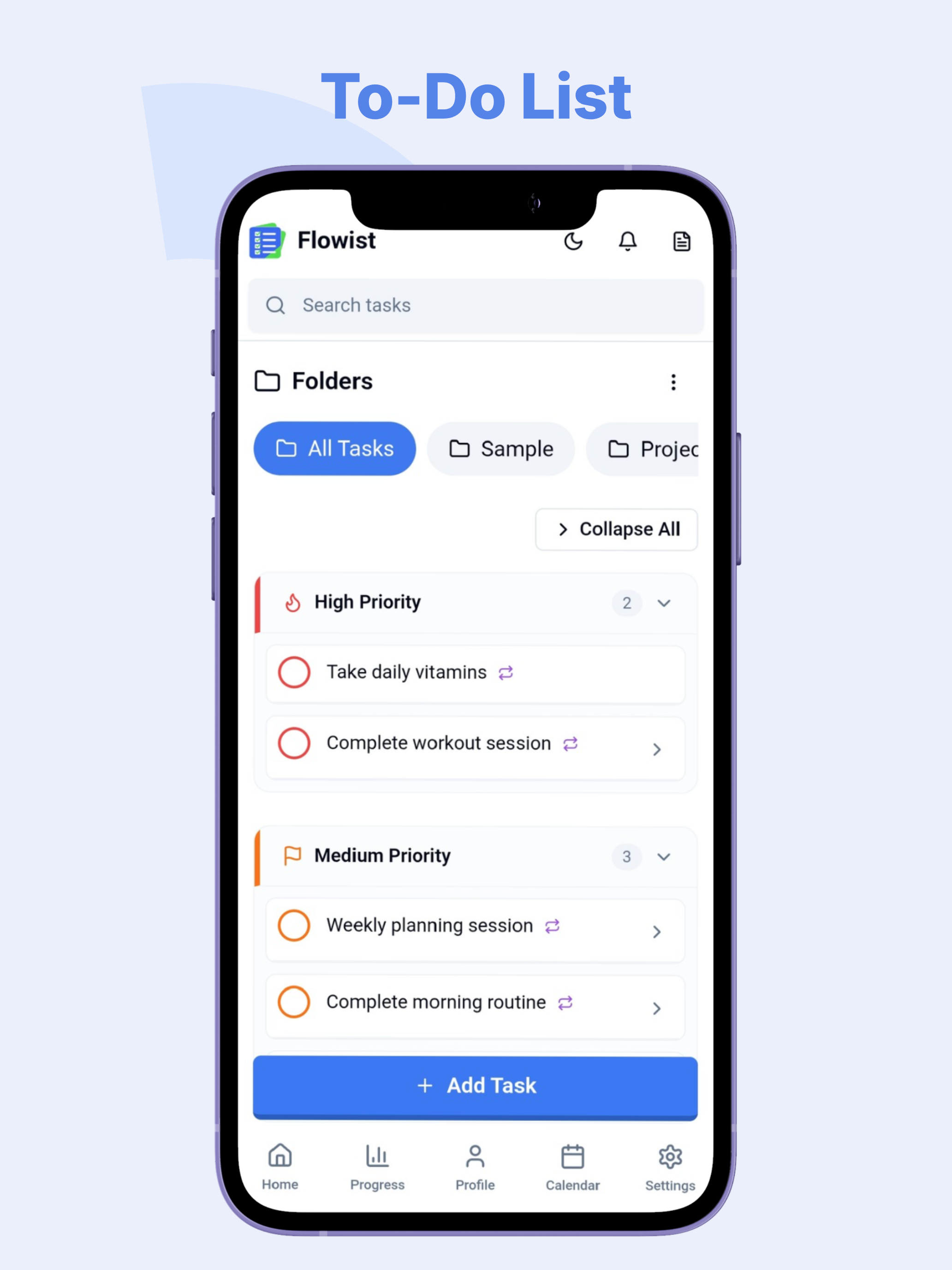 Flowist: Notes, Tasks & Habits screenshot 12