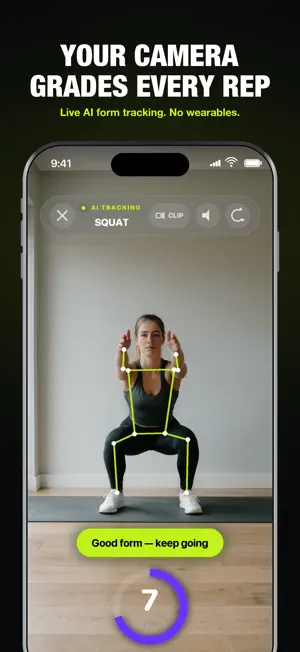 Incli AI: Form Score & Reps screenshot 1