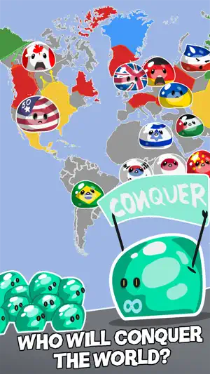 Countryball & Slime: Wartime screenshot 1