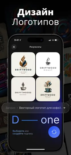 Скриншот DaVinci – ИИ для создания фото на iPhone 5