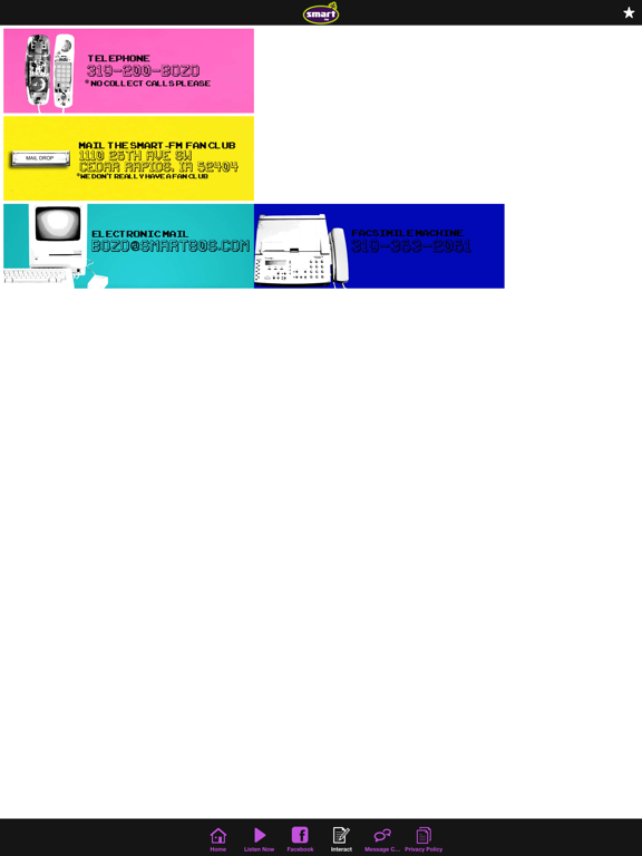 Smart-FM iPad screenshot