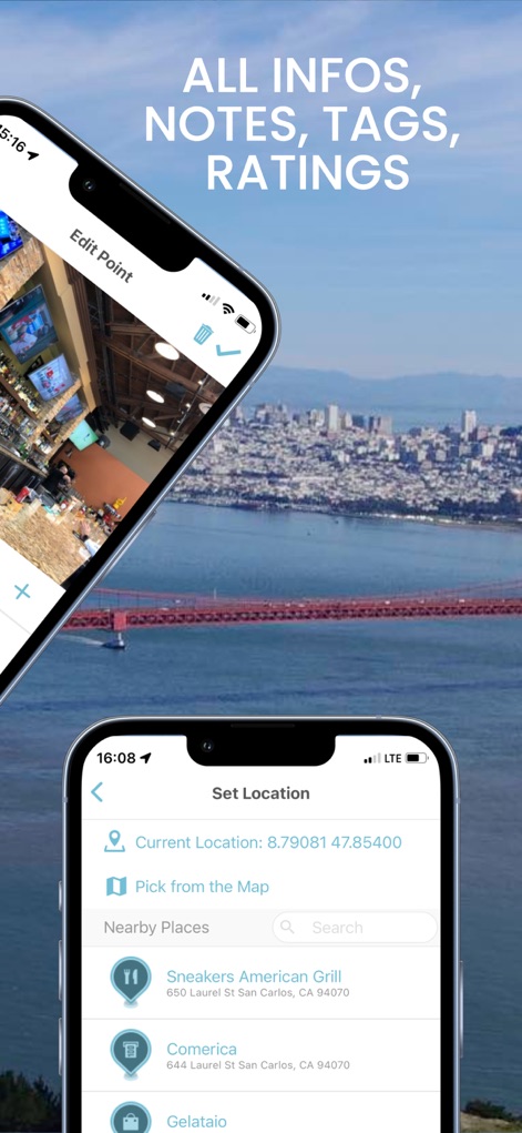 POI MAP - Your Private Places - Travel App | MWM