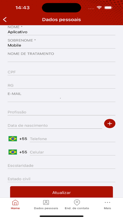 SOS Segurança Screenshot
