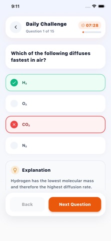 Grade 11 Physical Science iPhone screenshot