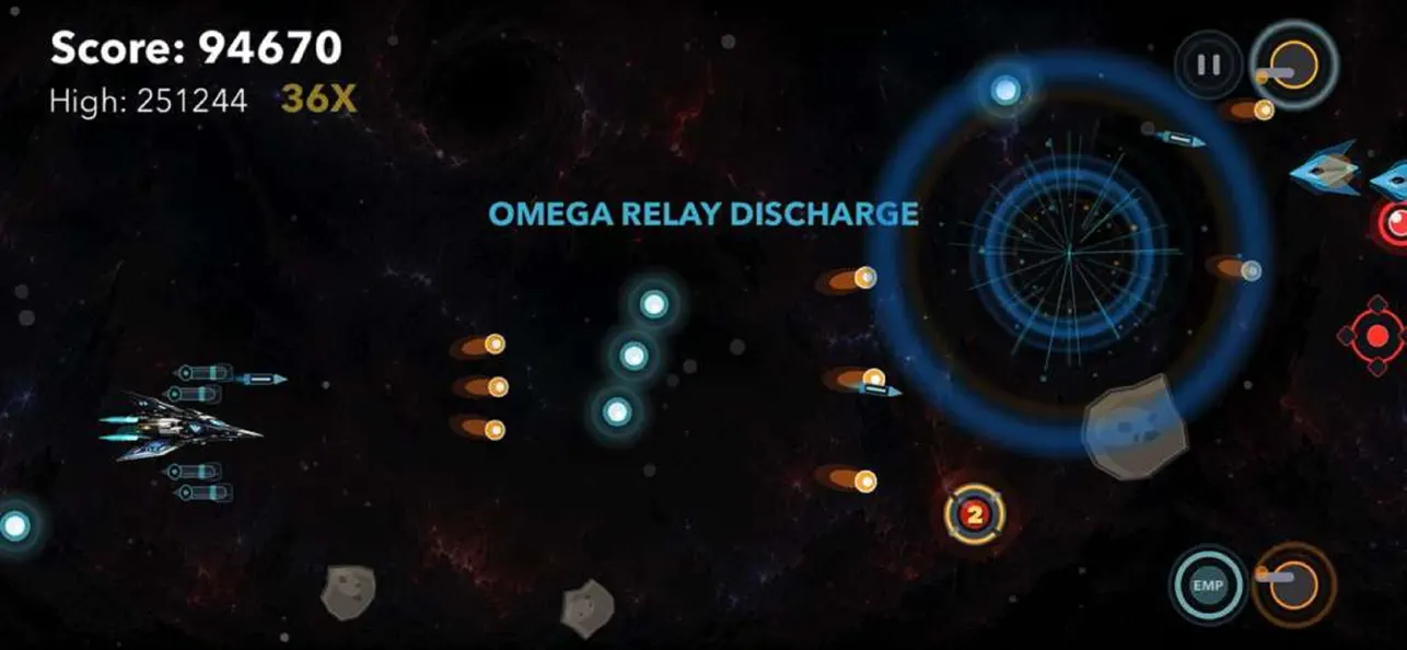 Screenshot #2 pour Galactic Strike 2D
