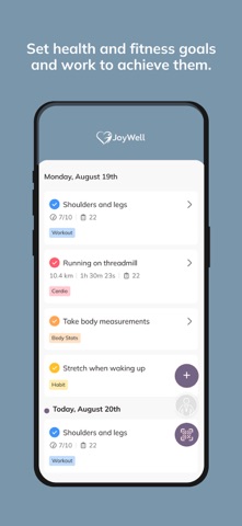 JoyWell iPhone screenshot