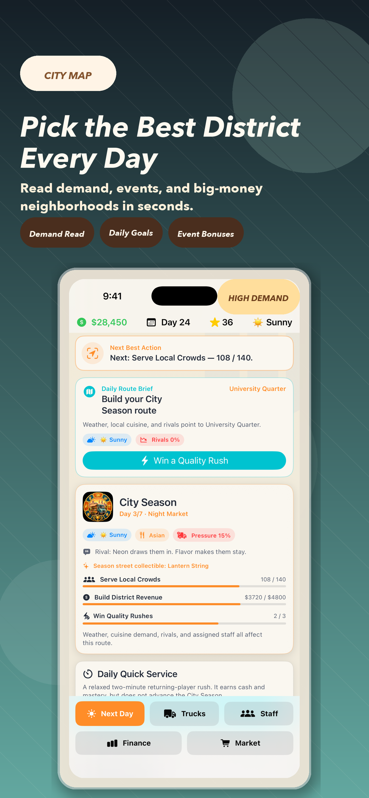 Nomad Kitchen Tycoon screenshot 4