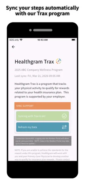Healthgram App screenshot 2