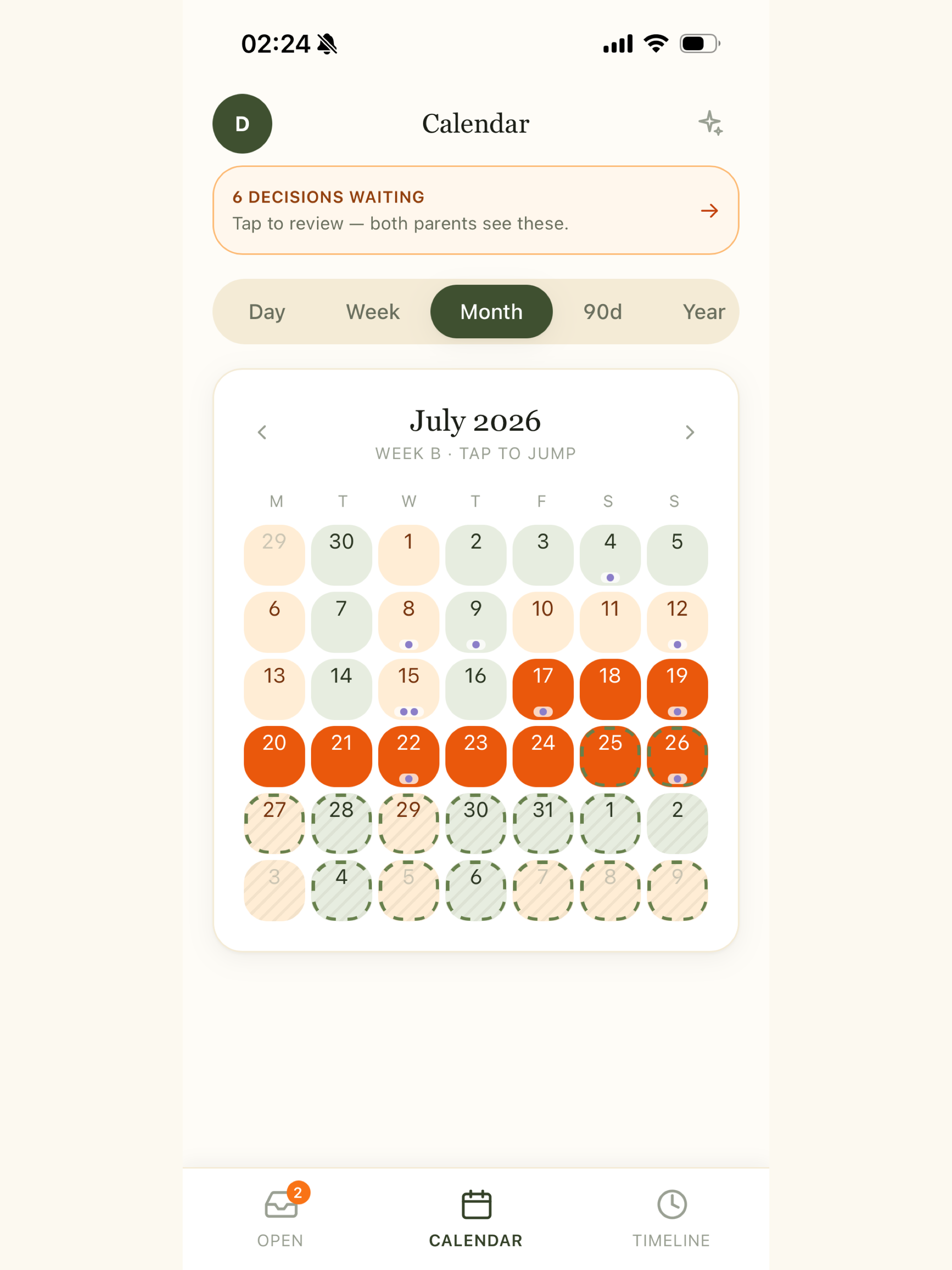 CoParent: Family Calendar screenshot 13