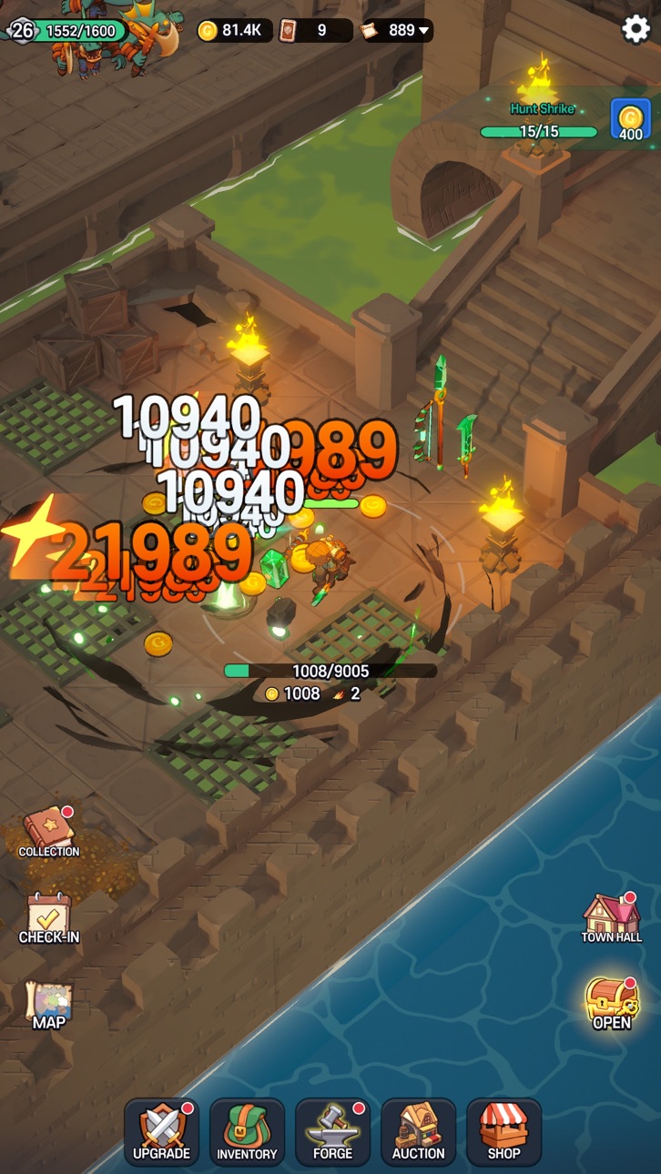FANTASY x HUNTERS iOS Mod IPA screenshot 3 - iOS game interface