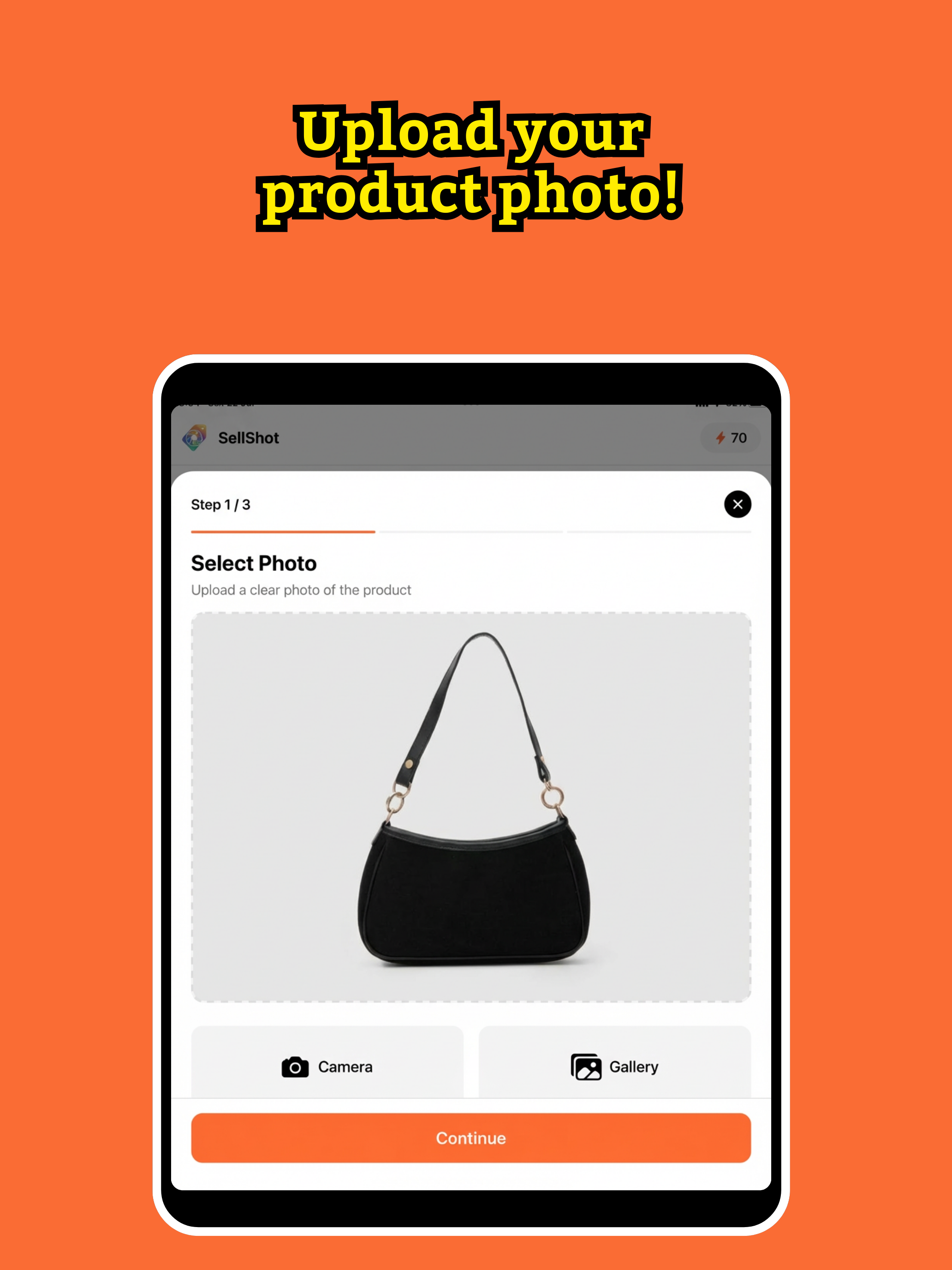 Product Photo : Sellshot AI