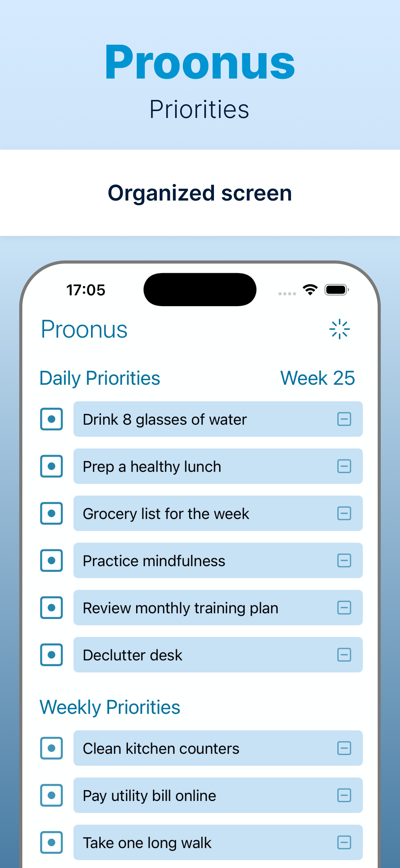 Proonus: Task Manager