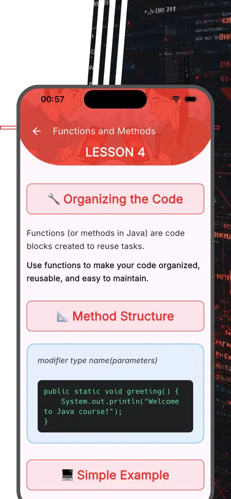 Learn Java DLA - Education App | MWM