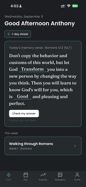 NBC Scripture screenshot 3