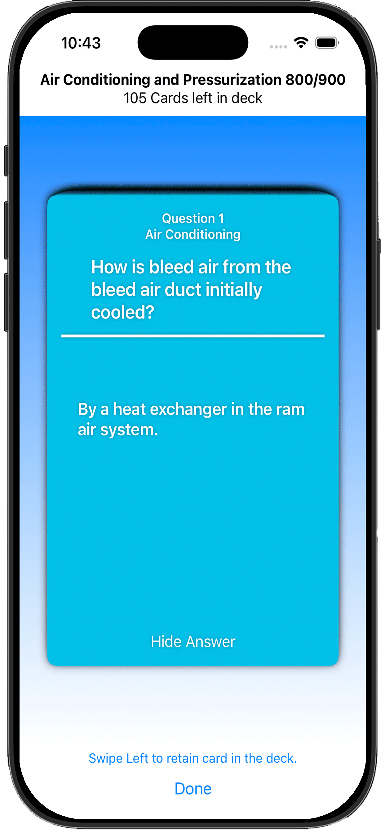 B 737 NG Study Cards screenshot 4