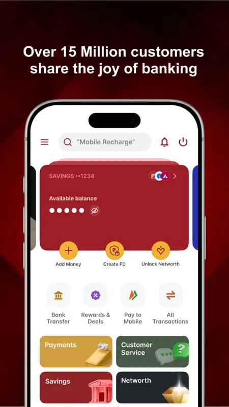IDFC FIRST Bank: MobileBanking screenshot 3 of 8