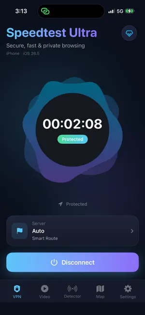 VPN, Ping - Speedtest Ultra screenshot 1