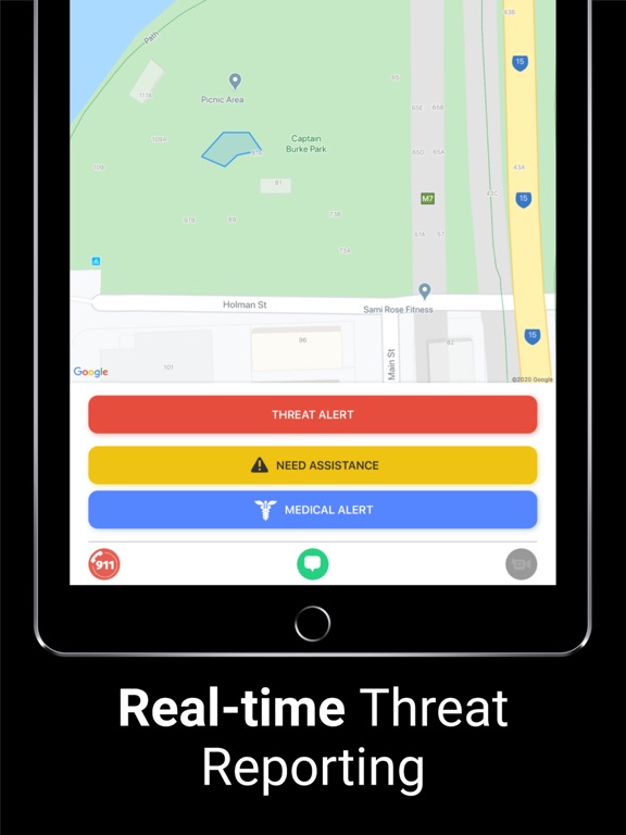 Alert-COM iPad screenshot 1 - Utilities app