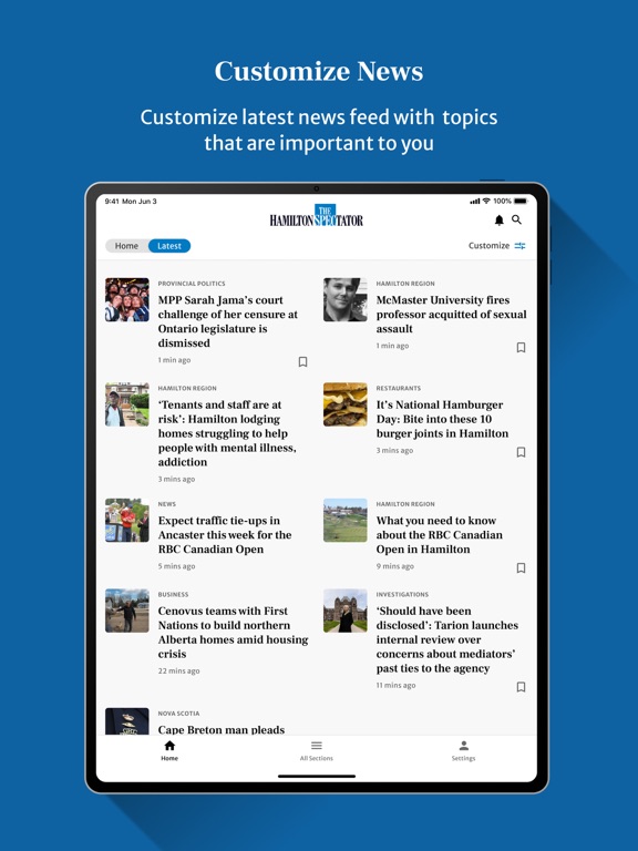 App screenshot