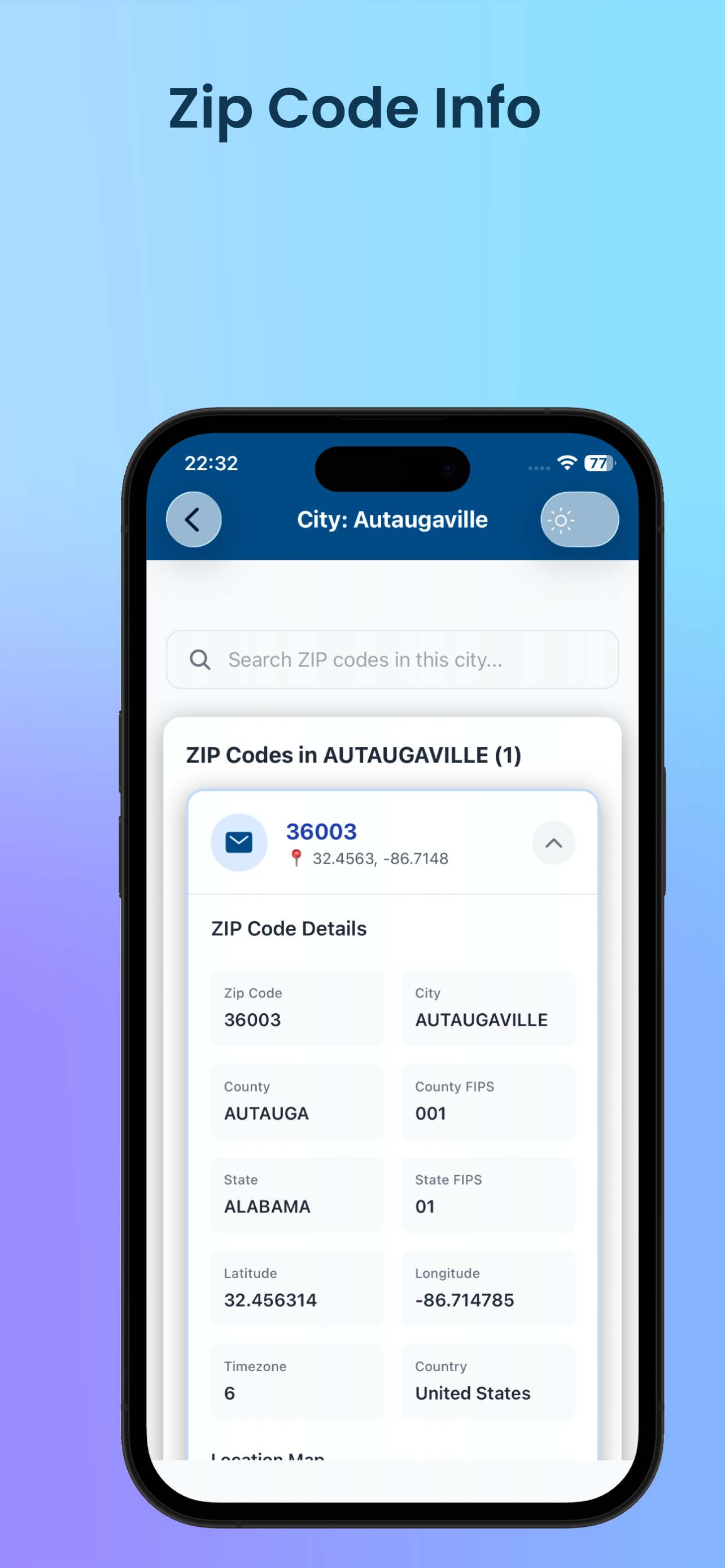US Zip Code Finder screenshot 3