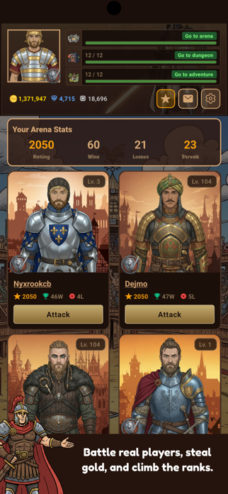 Gladia2: Old School Text RPG Screenshot 8 of 8