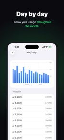 BitMeter: Data Usage Widget screenshot