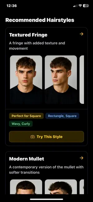 Cuttr AI - Hairstyle Try On screenshot 4
