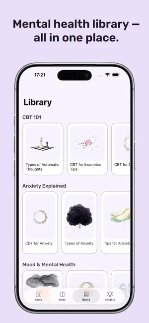 Shifted — CBT and mood journal screenshot 4